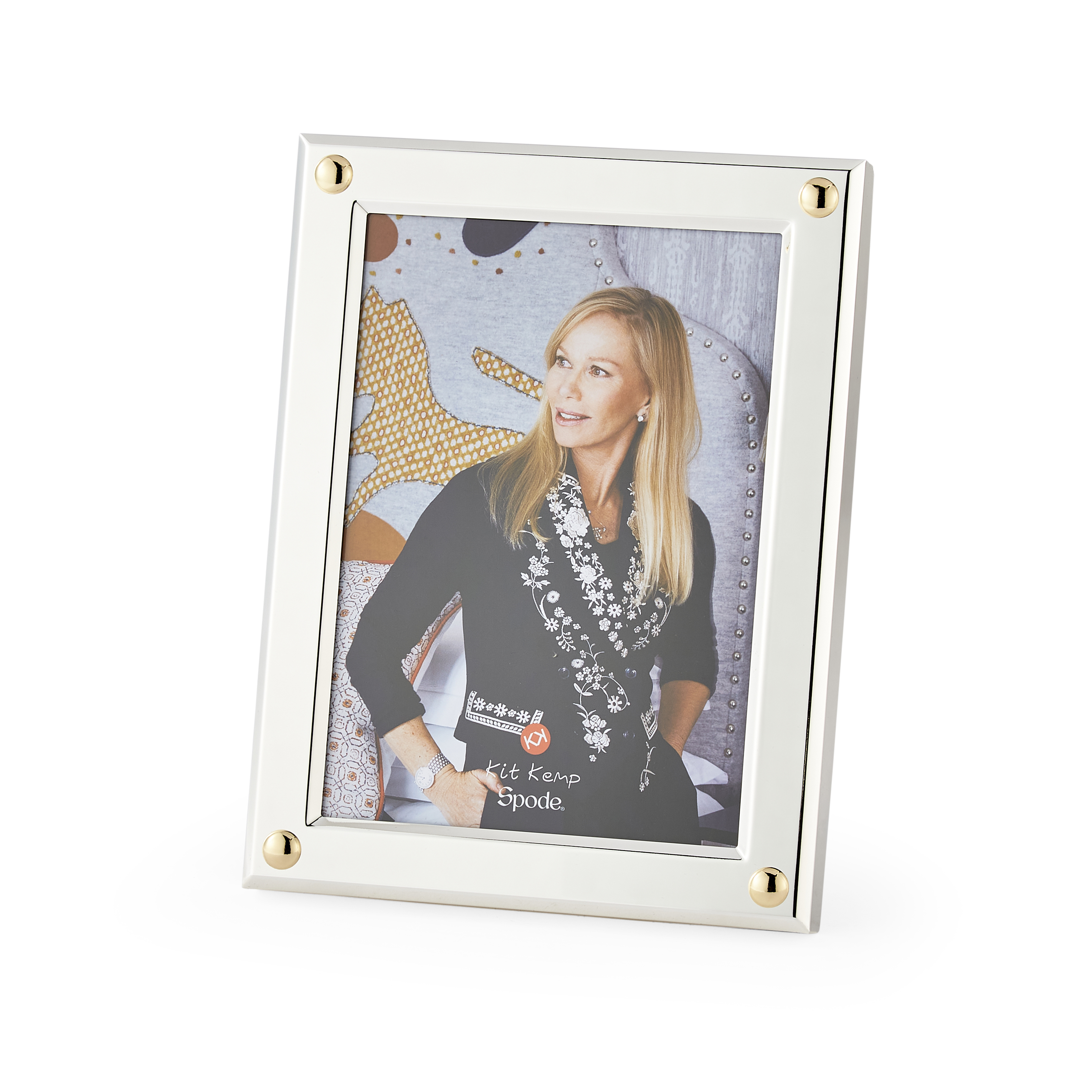 Kit Kemp Cabochon Photo Frame 5x7 image number null